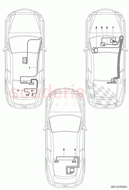 Part Diagram for Bentley 3W0035723