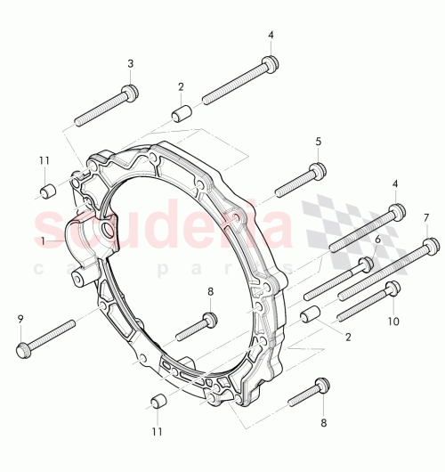 Part Diagram for Bentley N 911 299 01