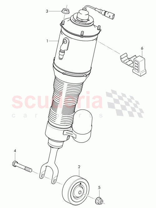 Part Diagram for Bentley 4W0616040D
