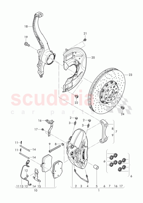 Part Diagram for Bentley 3Z0 698 479