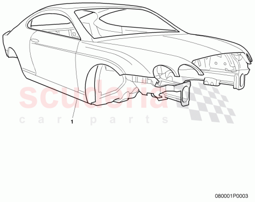 Part Diagram for Bentley 3W8 800 411 H