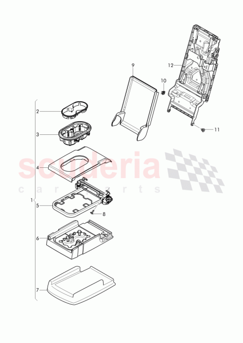 Part Diagram for Bentley 36A 882 641 A