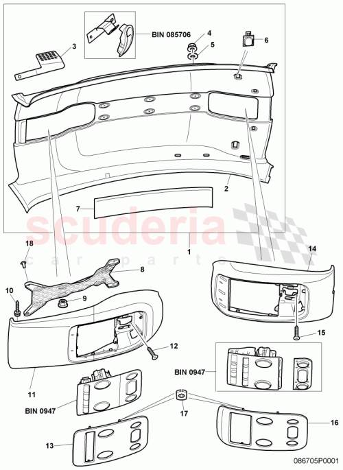 Part Diagram for Bentley N 101 181 02