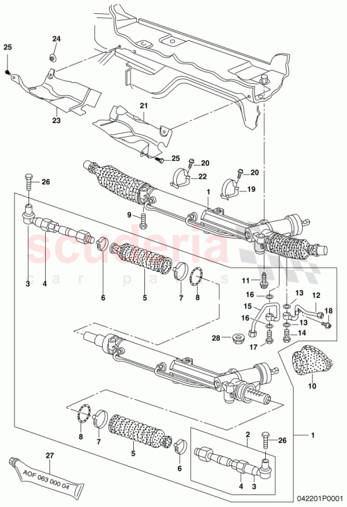 Part Diagram for Bentley 3W1422071D