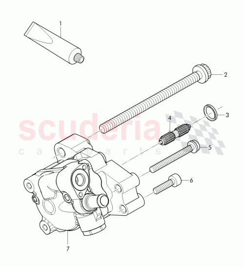 Part Diagram for Bentley WHT 000 417 A