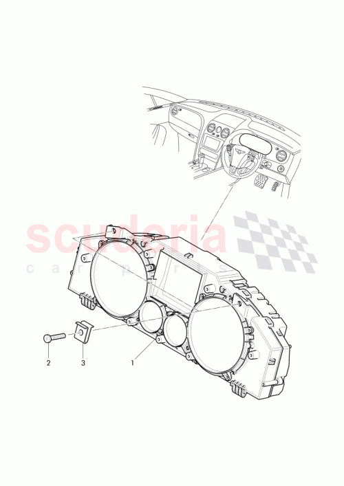 Part Diagram for Bentley 3W0920841AC