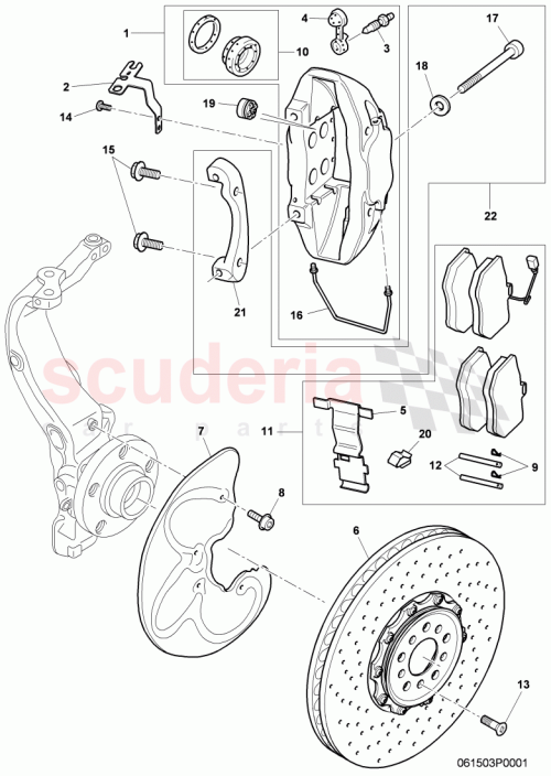 Part Diagram for Bentley 3W0615134