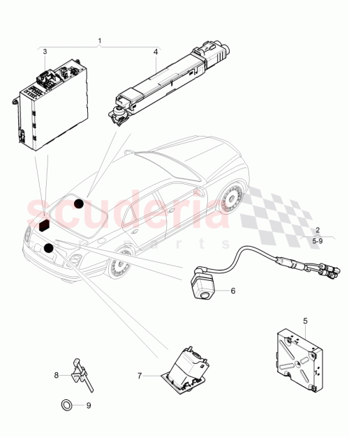 Part Diagram for Bentley JNV 035 061 A