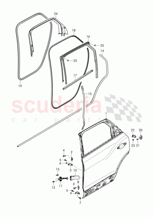 Part Diagram for Bentley 36A 833 052 A