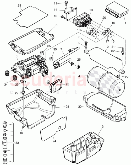 Part Diagram for Bentley 3Y5616712A