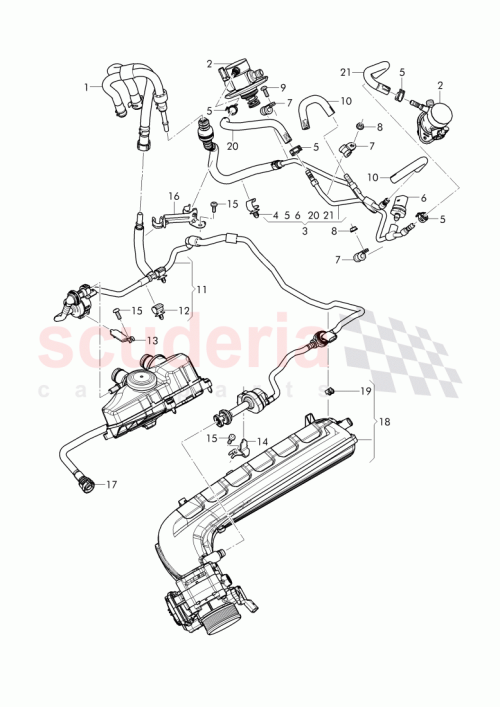Part Diagram for Bentley 07P133322T