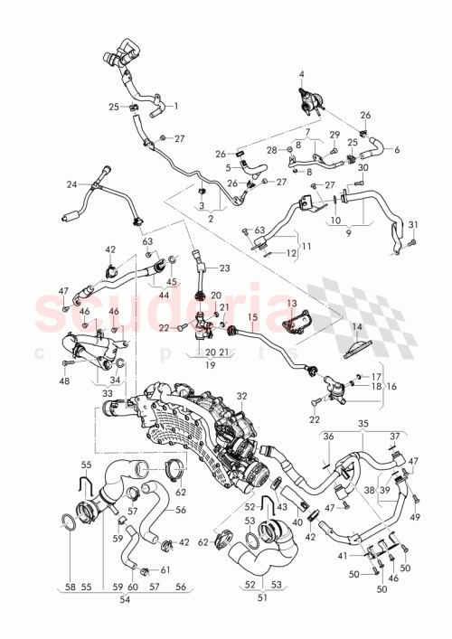 Part Diagram for Bentley 057 121 662 E