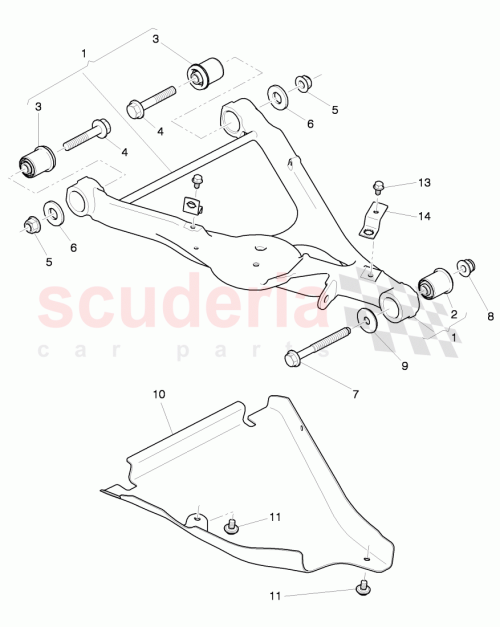 Part Diagram for Bentley WHT003534