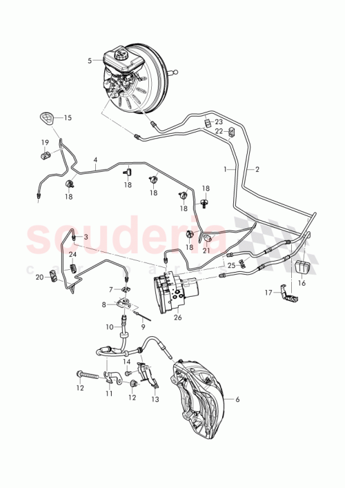 Part Diagram for Bentley 4M0 614 723 F