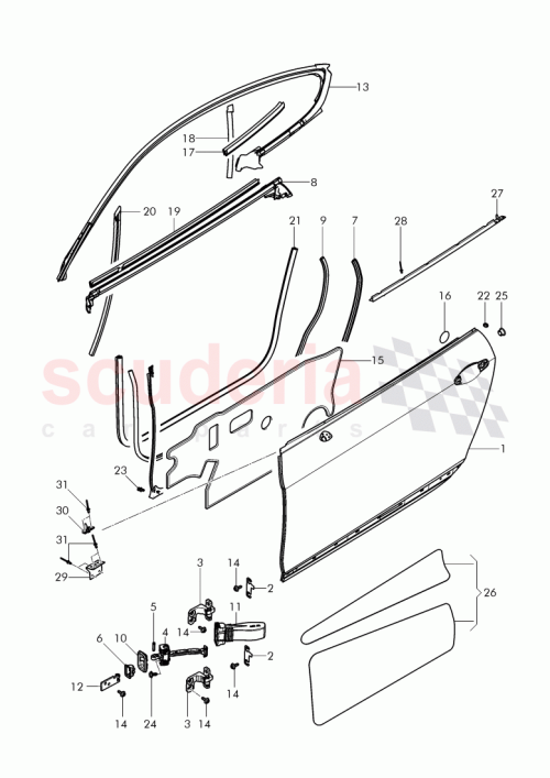Part Diagram for Bentley 3W8867368AD