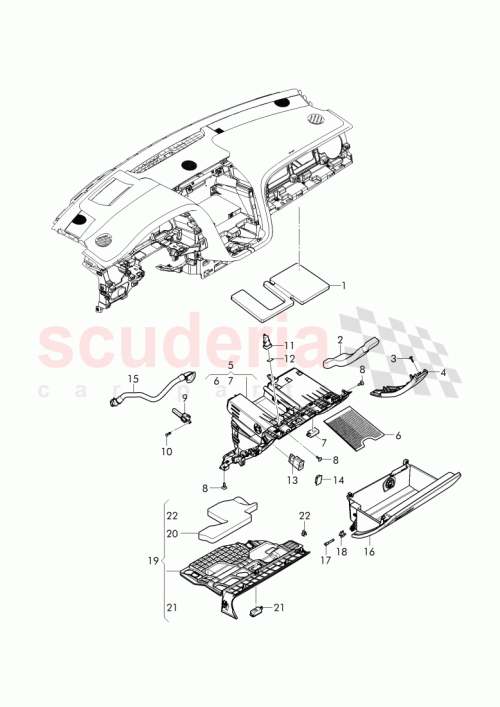 Part Diagram for Bentley 2K0 959 623
