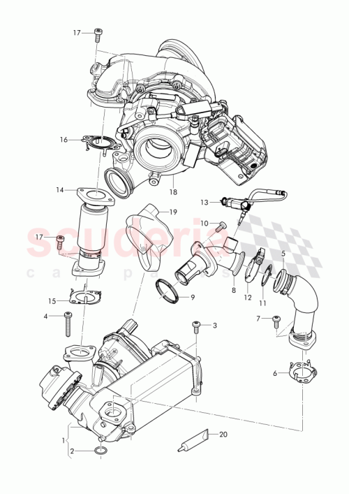 Part Diagram for Bentley 1K0 253 725 E