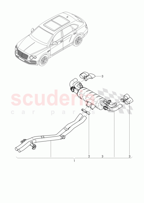 Part Diagram for Bentley 36A 253 681 C
