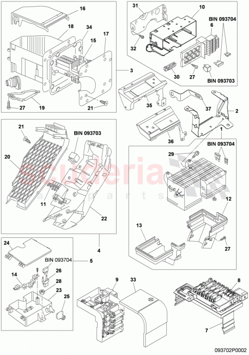 Part Diagram for Bentley 3W1937540H