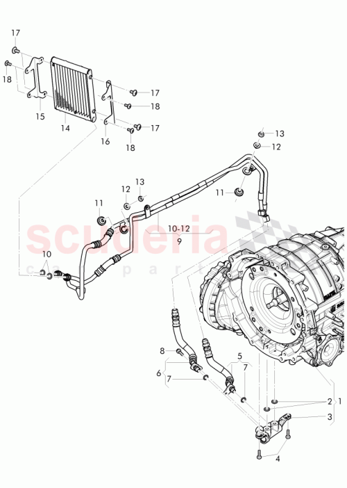 Part Diagram for Bentley 3W0 317 802 A