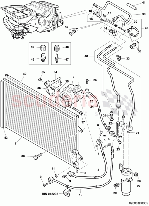 Part Diagram for Bentley 3W2260712E