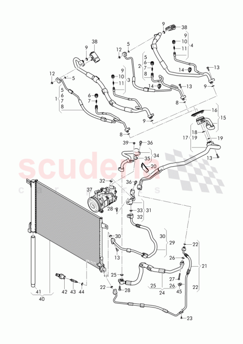 Part Diagram for Bentley 4M1 820 720 K
