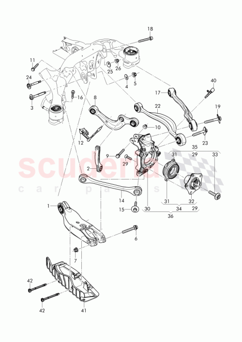 Part Diagram for Bentley 4M0 505 415 B