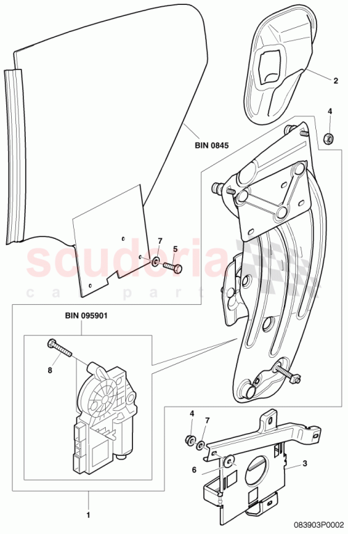 Part Diagram for Bentley 3W0 839 397 N