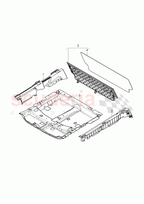 Part Diagram for Bentley 4M0 863 697 F