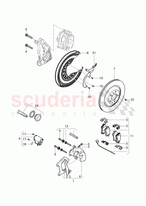 Part Diagram for Bentley 3W0 698 680 H