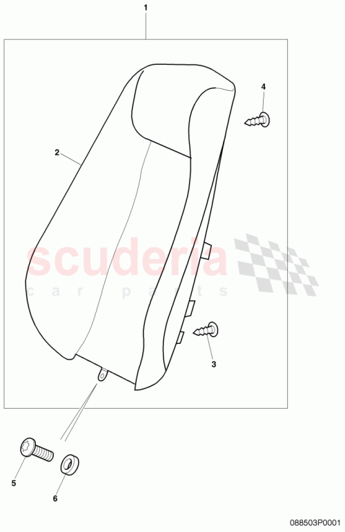 Part Diagram for Bentley 3W0881635B