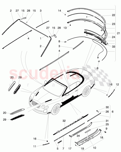 Part Diagram for Bentley WHT002253