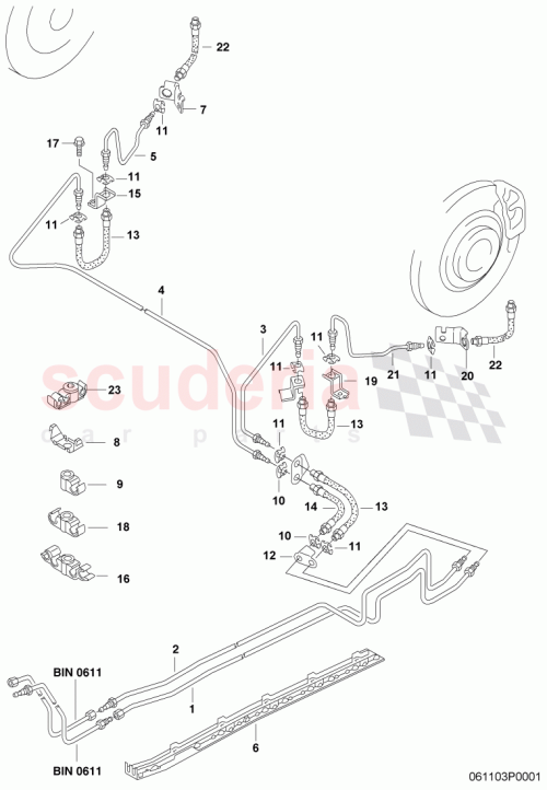 Part Diagram for Bentley 3D0614763E