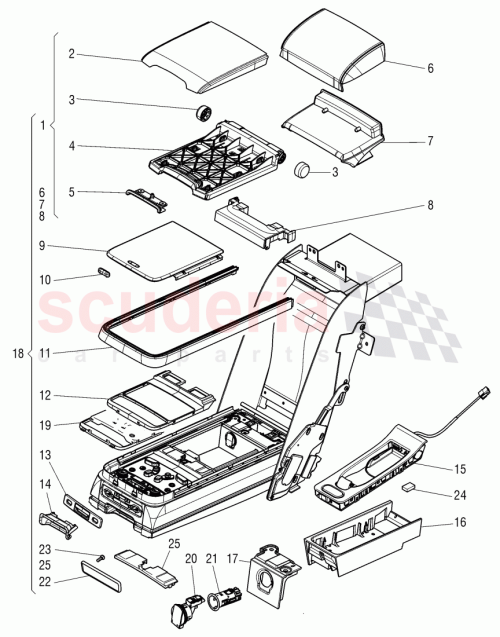 Part Diagram for Bentley 3Y5 885 676 B