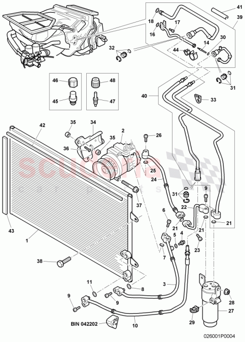 Part Diagram for Bentley 3W0260701P