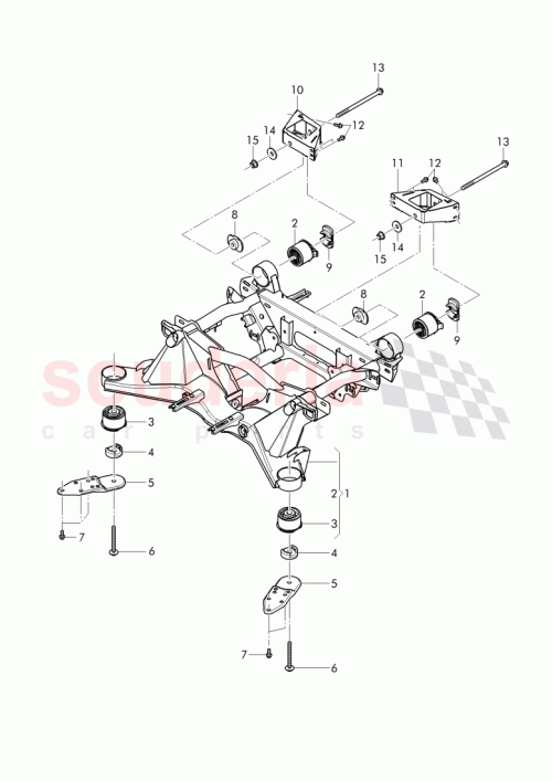 Part Diagram for Bentley 3Y0 505 374 A