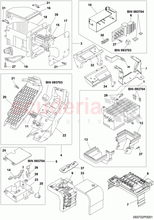 Part Diagram for Bentley 3D0937401A