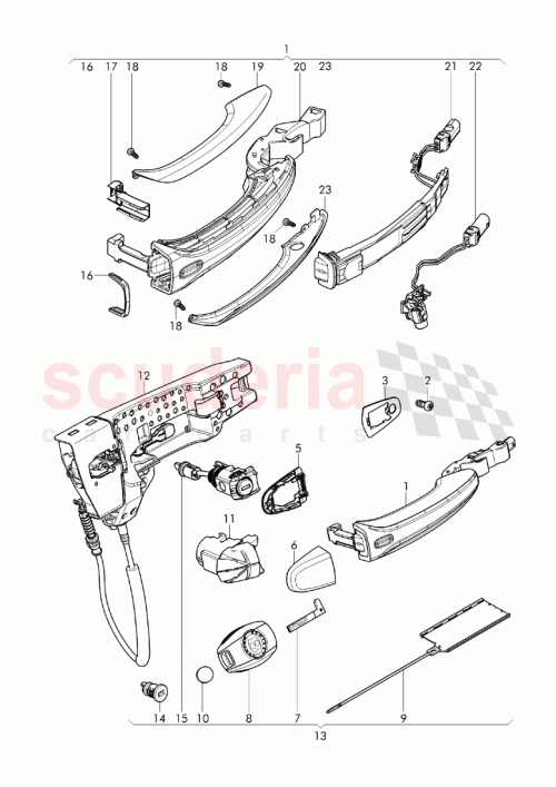 Part Diagram for Bentley 36B 800 373 B