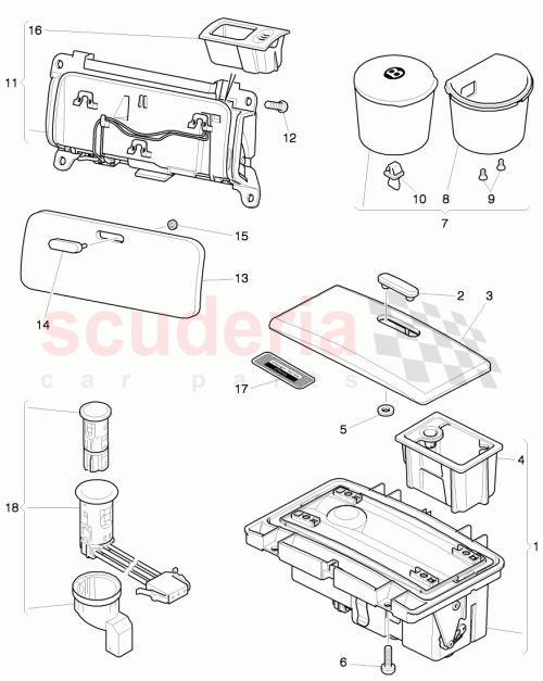 Part Diagram for Bentley 3W5854519A