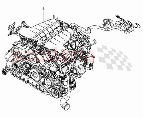 Part Diagram for Bentley 3W0 198 115 L