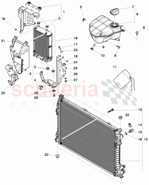 Part Diagram for Bentley 3W0 121 703 B