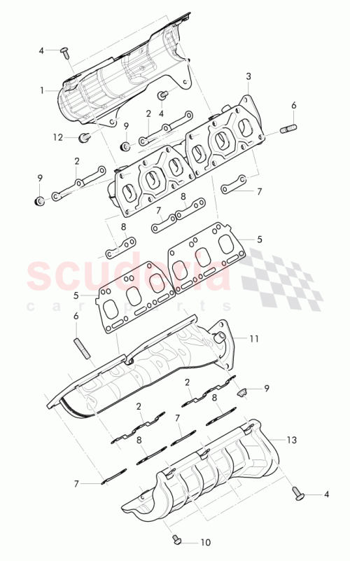 Part Diagram for Bentley 07C 253 037 H