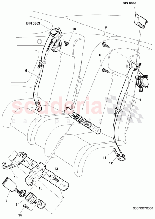 Part Diagram for Bentley N98925301
