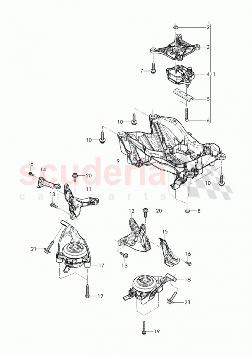 Part Diagram for Bentley N 912 400 01