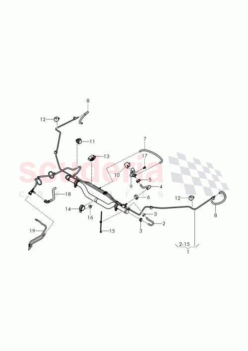 Part Diagram for Bentley 3Y0253843