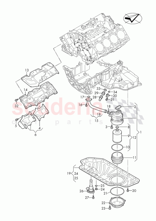Part Diagram for Bentley N10451401