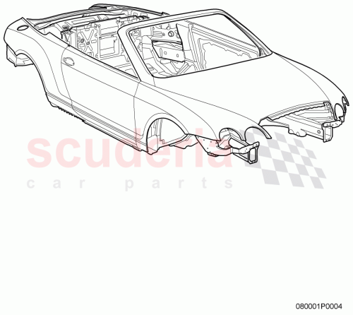 Part Diagram for Bentley 3W7800411L