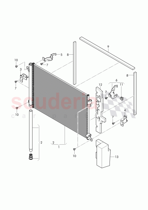 Part Diagram for Bentley 3Y0 816 411