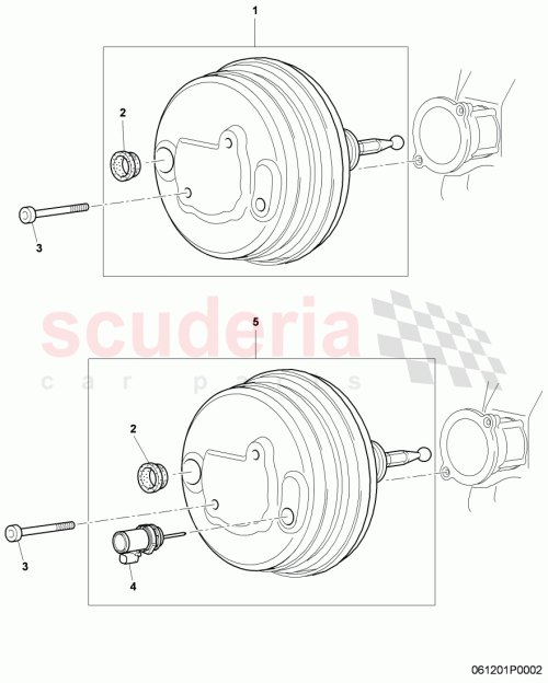 Part Diagram for Bentley 3W2698641