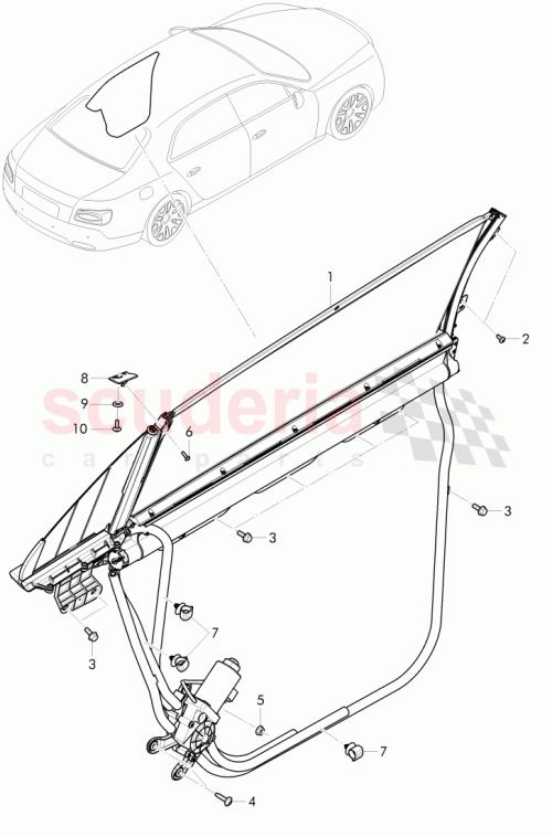 Part Diagram for Bentley N 909 699 02